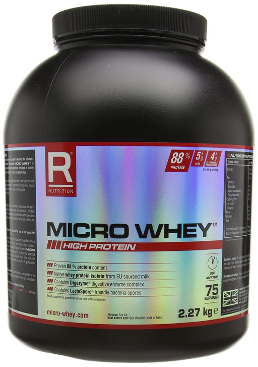 Reflex Nutrition Micro Whey 2.27kg Vanilla at MySupplementShop.co.uk