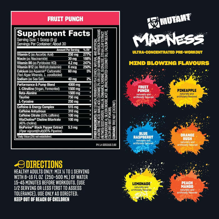 Mutant Madness 225g Fruchtpunsch