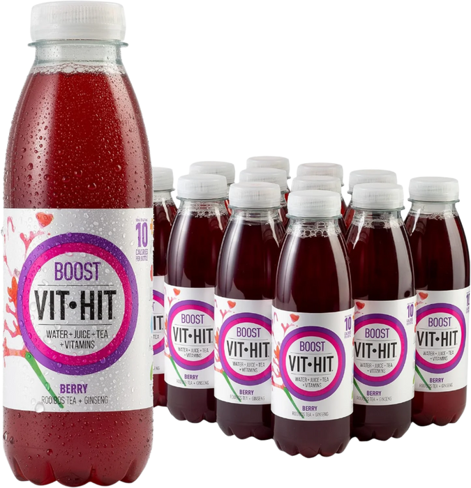 VITHIT Lean &amp; Green 12x500ml Apfel &amp; Holunderblüten