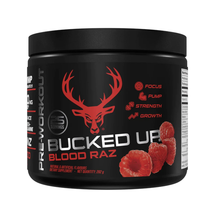 Bucked Up Pre-Workout - 25 Serving 282g