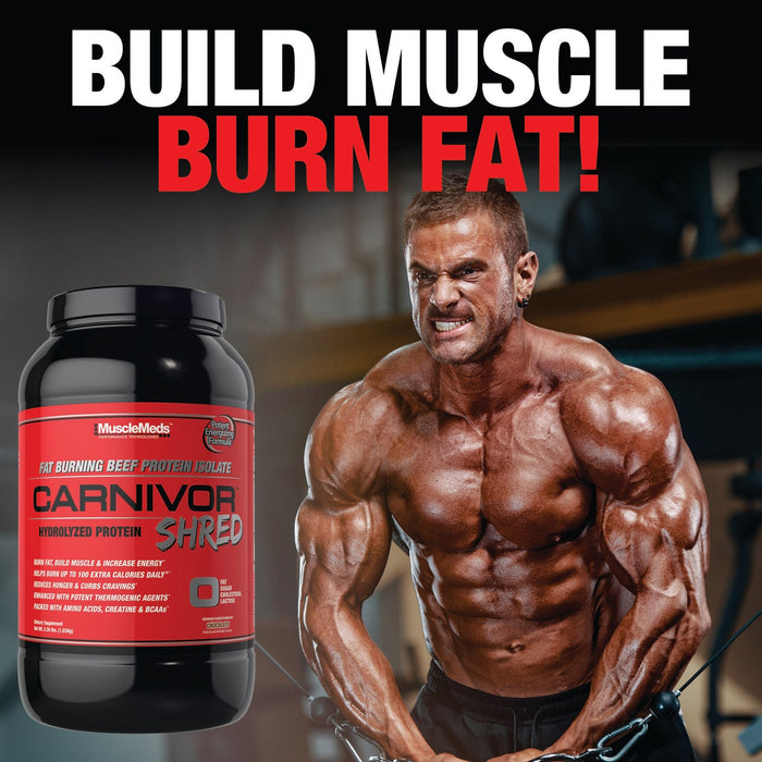 MuscleMeds Carnivor Shred Chocolate - 1036 grams