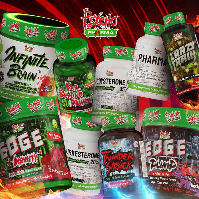 American Supps Psycho Pharma Edge of Insanity 400g