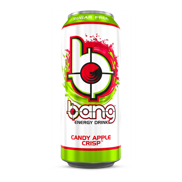 Bang Energy Candy Apple Crisp 12x500ml Apple | Premium Energy and Performance at MySupplementShop.co.uk