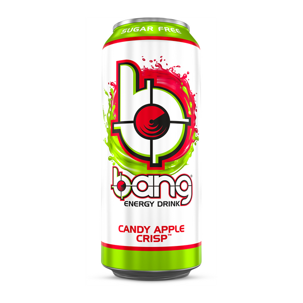 Bang Energy 12x500ml Candy Apple Crisp Best Value Sports Supplements at MYSUPPLEMENTSHOP.co.uk