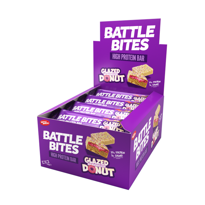 Battle Snacks Battle Bites 12x62g bestreuter Donut