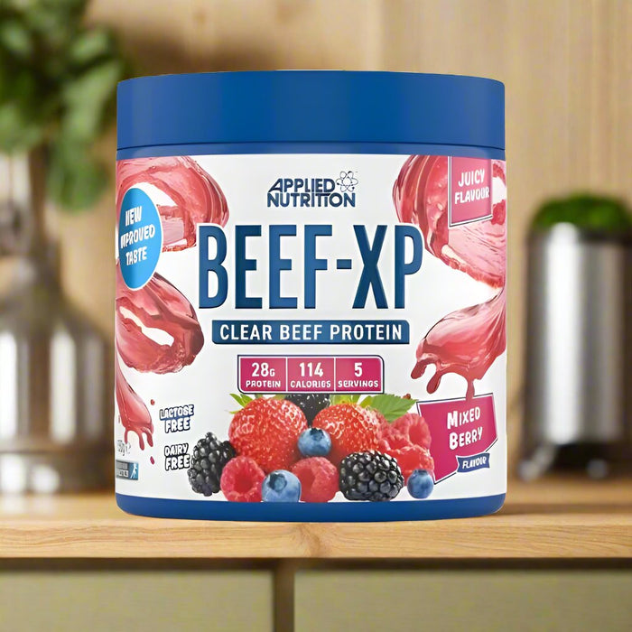 Applied Nutrition Beef-XP 150g  (5 Servings Sample Pack) - Mixed Berry - Beef Proteins at MySupplementShop by Applied Nutrition