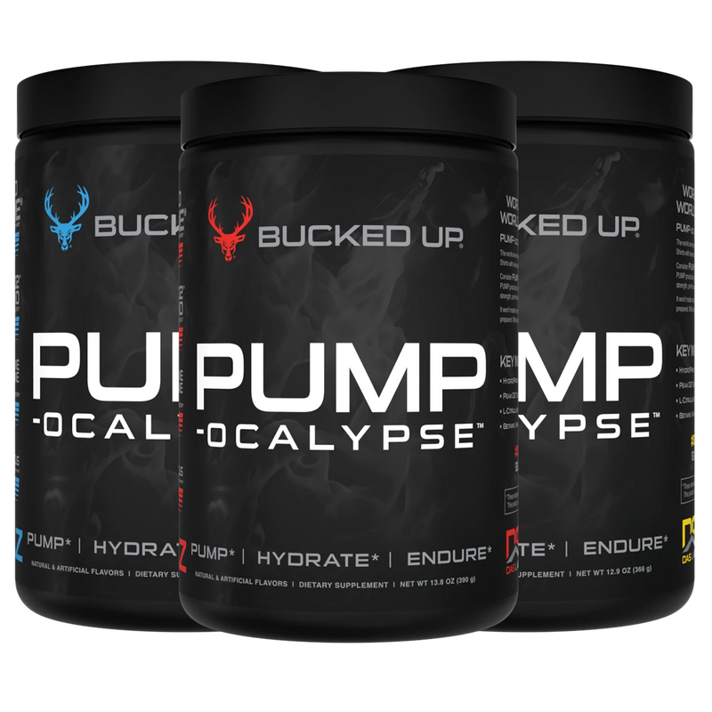 Bucked Up PUMP-ocalypse 375g - Stim Free Pre Workout at MySupplementShop by Bucked Up