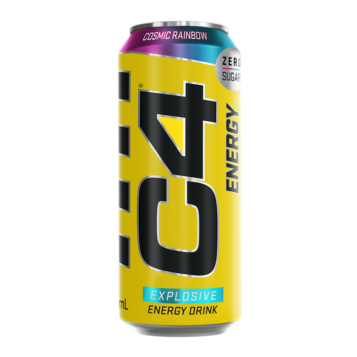 C4 Energy Drink 12x500ml (Orangenscheibe)