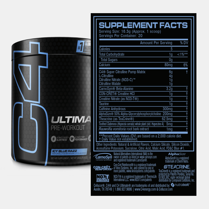 Cellucor C4 Ultimate 20 Servings