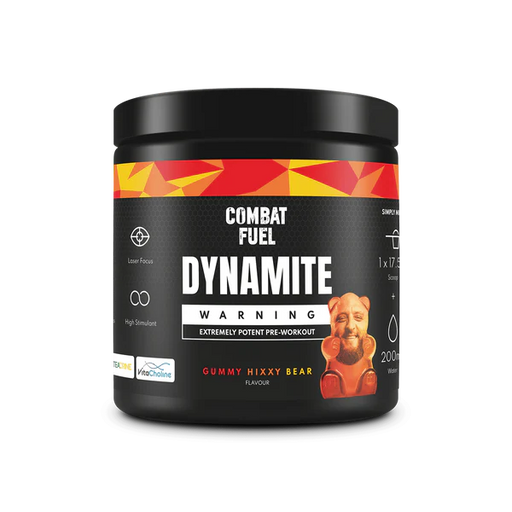 Combat Fuel Dynamite Pre Workout 350g - Gummy Hixxy Bear - Sports Nutrition at MySupplementShop by Combat Fuel