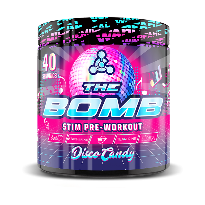 Chemical Warfare The Bomb 340g Disco Candy - Sports Nutrition at MySupplementShop by Chemical Warfare