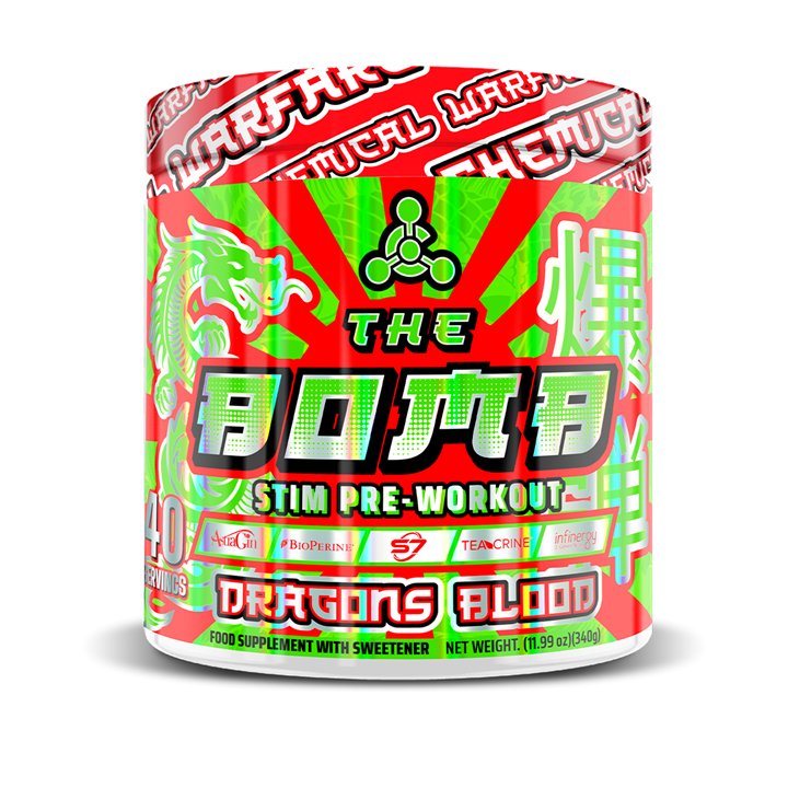 Chemical Warfare The Bomb 340g Dragons Blood | Premium Pre Workout Energy at MySupplementShop.co.uk