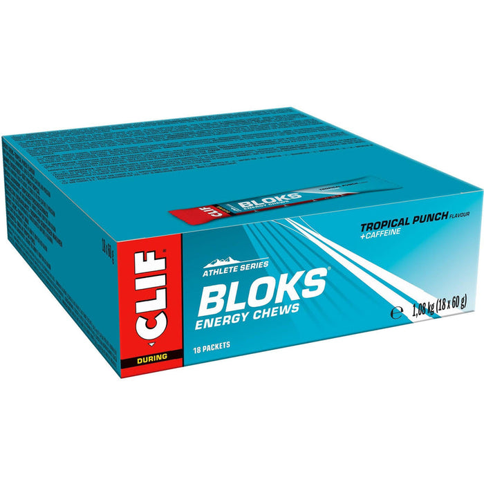 CLIF BLOK Energy Chews - Fuel Your Performance 18 x 60g