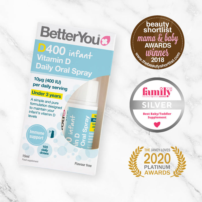 BetterYou DLux Infant Daily Vitamin D Oral Spray 6 Mths - 5 Yrs 15ml