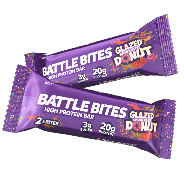 Battle Snacks Battle Bites 12x62g bestreuter Donut