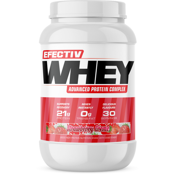 Efectiv Nutrition Whey Protein 900g Strawberry