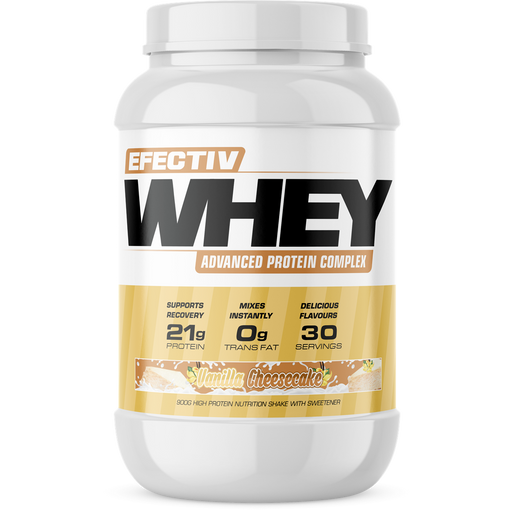 Efectiv Nutrition Whey Protein 900g Vanilla Cheesecake