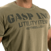 GASP Basic Utility Tee - Wash Green - T-Shirt at MySupplementShop by Gasp