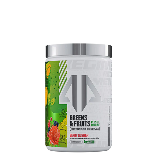 AP Sports Regimen Greens+ Fruits+ Immune 300g - Berry Gusher - Sports Nutrition at MySupplementShop by AP Sports Regimen