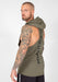 Gorilla Wear Lawrence Hooded Tank Top - Army Green - Tank Top at MySupplementShop by Gorilla Wear