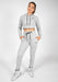 Gorilla Wear Pixley Crop Top Hoodie - Grey - Hoodie at MySupplementShop by Gorilla Wear