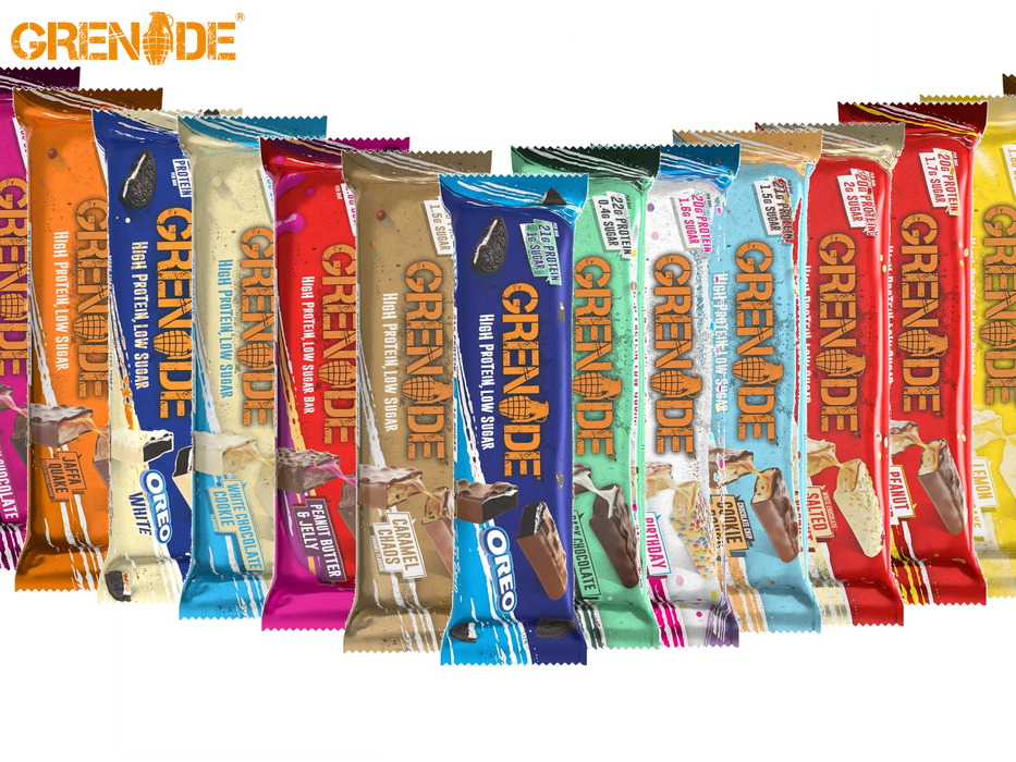 Grenade High Protein Low Sugar Bar 12 x 60g