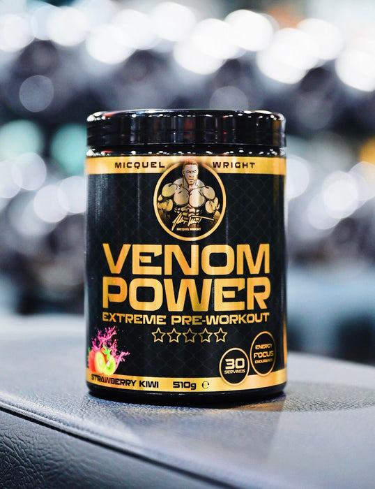 Venom Power Pre Workout 510g Blaue Himbeere