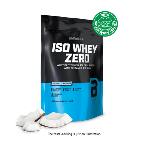 BioTechUSA Iso Whey Zero, Schokoladen-Toffee – 500 Gramm