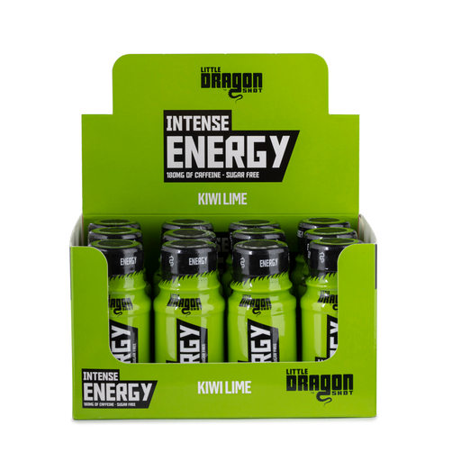 Little Dragon Intense Energy 12x60ml - Kiwi Lime -  at MySupplementShop by MySupplementShop