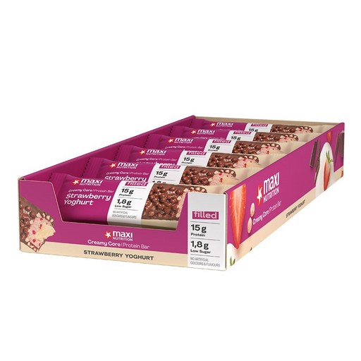 Maxi Nutrition Creamy Core Bar 12x45g - Protein Bars at MySupplementShop by Maxi Nutrition