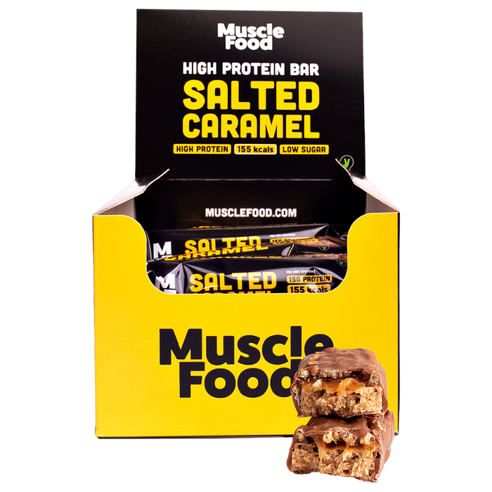 MuscleFood High Protein Bar 12x45g - Protein Bars at MySupplementShop by MuscleFood