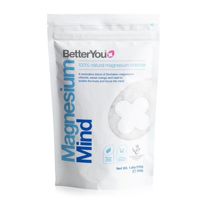 BetterYou Magnesium Flakes Mind 750g - Vitamins & Minerals at MySupplementShop by BetterYou