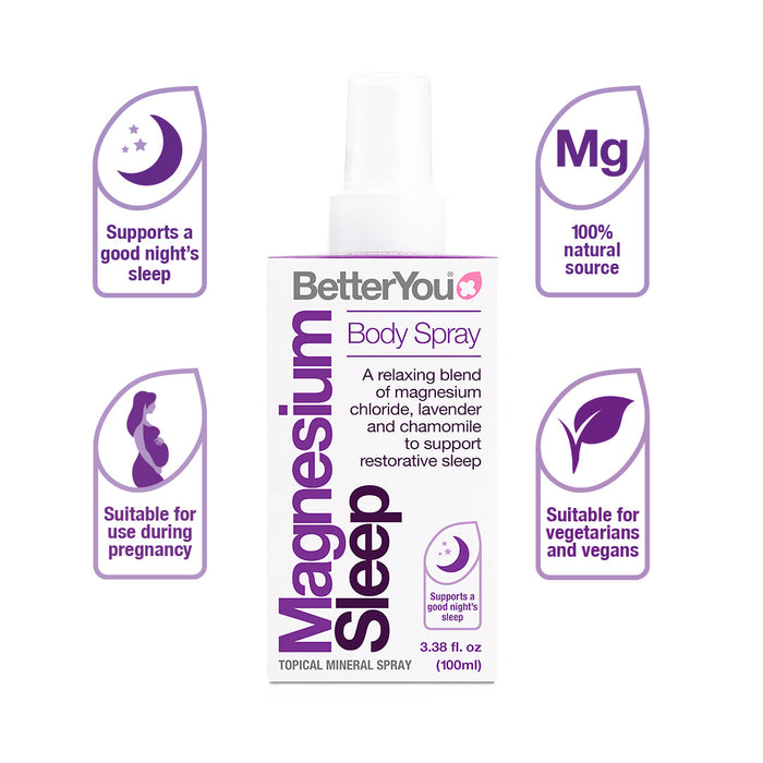 BetterYou Magnesiumöl Gute-Nacht-Spray 100 ml