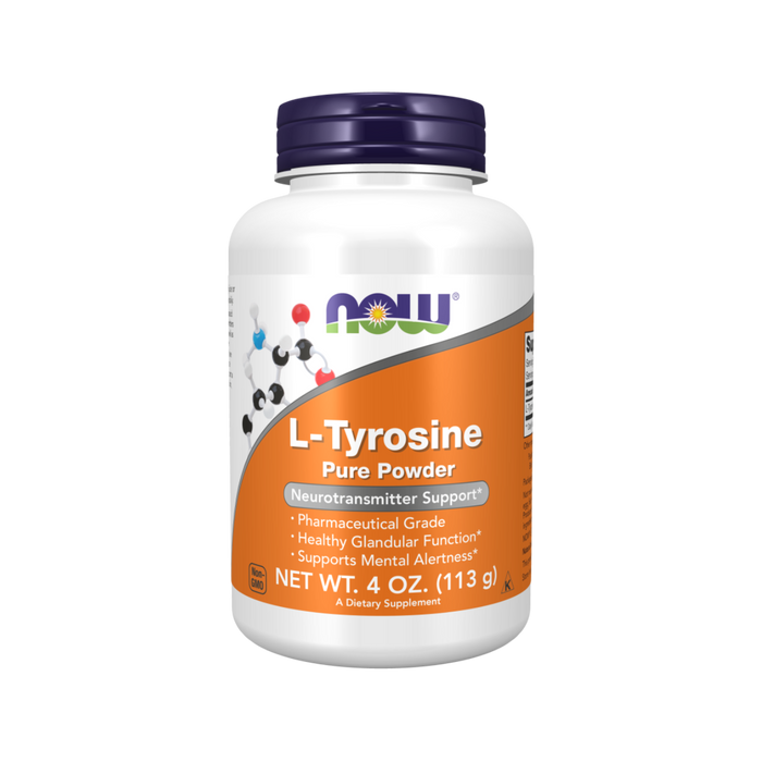 NOW Foods L-Tyrosin, Pulver – 113 g