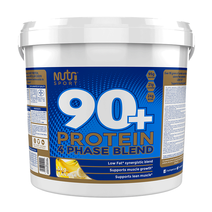 NutriSport 90+ Protein 5Kg - Protein Blends at MySupplementShop by NutriSport