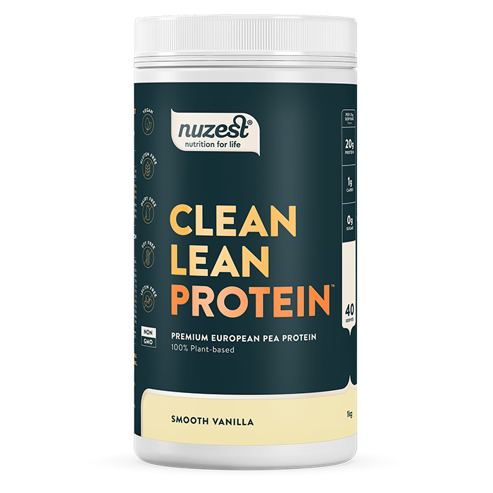 Nuzest Clean Lean Protein - Smooth Vanilla - Vegan, Natural 1kg - Sports Nutrition at MySupplementShop by Nuzest