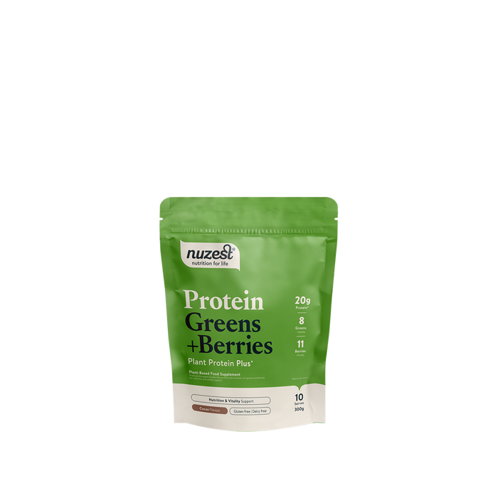 Nuzest Protein Plus Greens + Berries 300g - Sports Nutrition at MySupplementShop by Nuzest