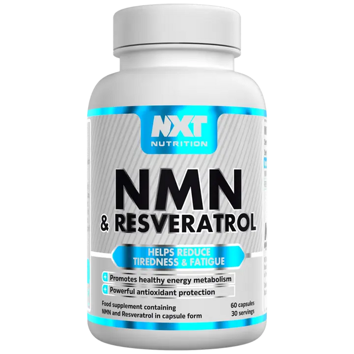NXT Nutrition NMN & Resveratrol 60 Caps