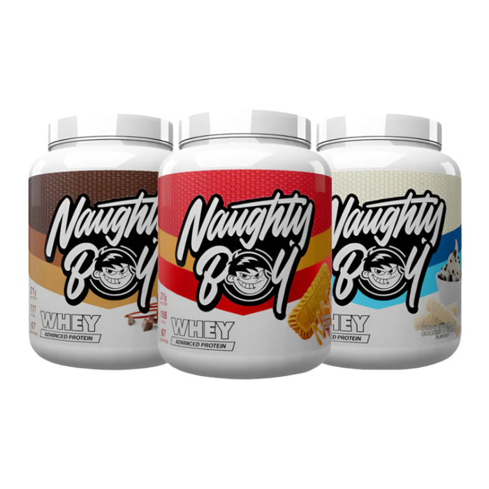 NaughtyBoy Advanced Whey Protein 2kg- 67 Servings (Multiple Flavours Available)