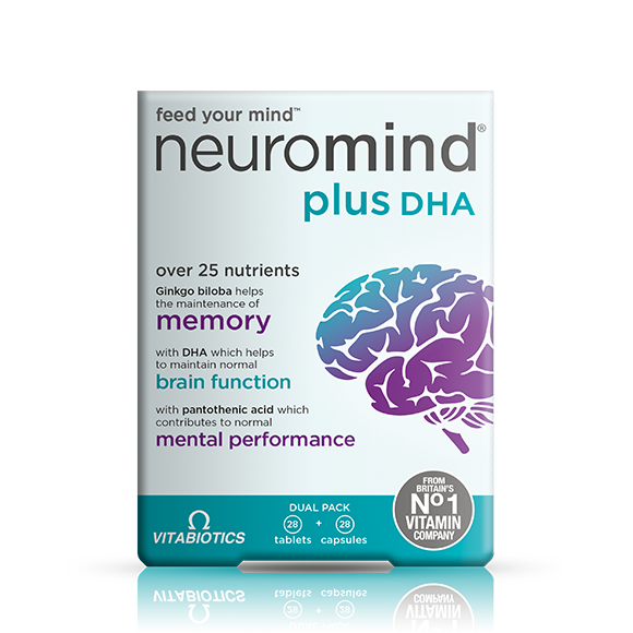 Vitabiotics Neuromind Plus DHA 56 Tablets - Energy & Mind at MySupplementShop by Vitabiotics