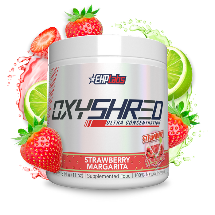 OxyShred Ultra Concentration 60 Servings - Strawberry Margarita - Fat Burners at MySupplementShop by EHP Labs