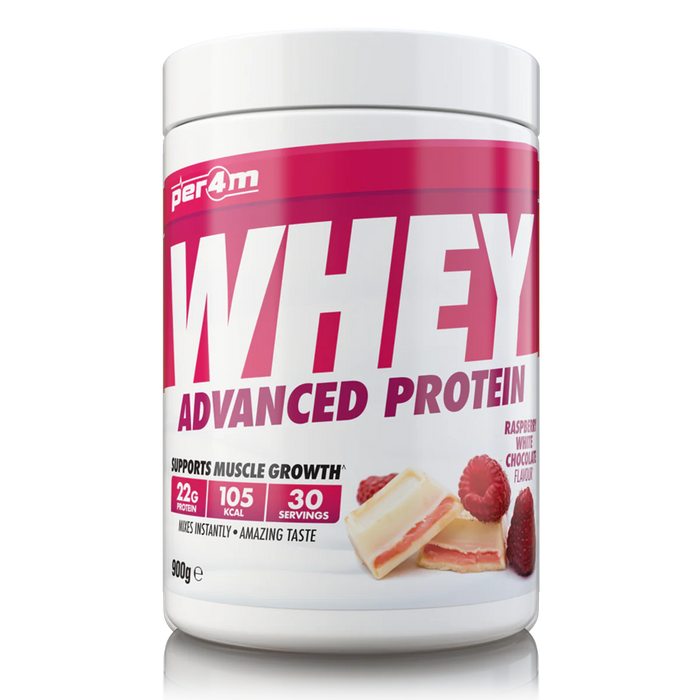 PER4M Whey Protein Powder 900g - 30 Servings | 21g Protein per Serving