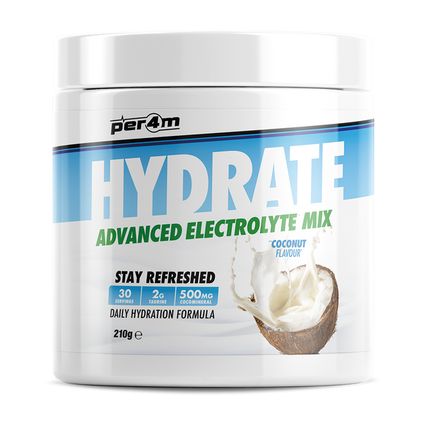 Per4m Hydration Electrolyte Mix 30 Servings - Coconut - Electrolyte Replacements at MySupplementShop by PER4M Nutrition