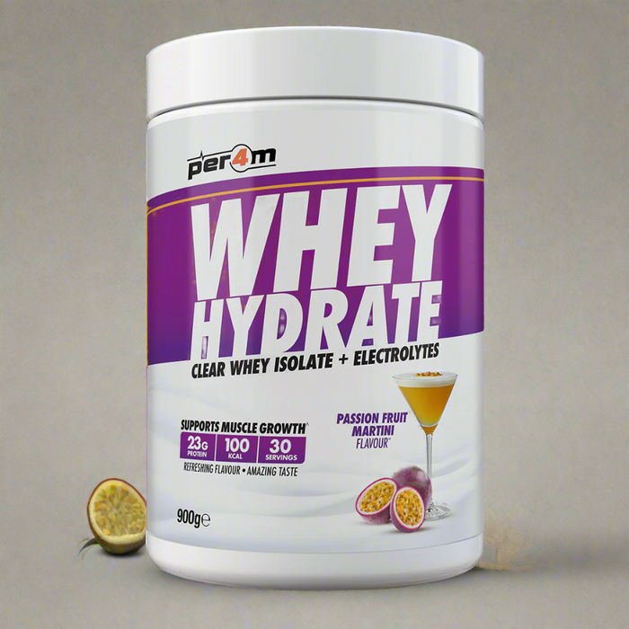 Per4m Whey Hydrate | Clear Whey Isolate Protein Drink with Electrolytes | 23g Protein, Fast Absorption, Fruity Flavour