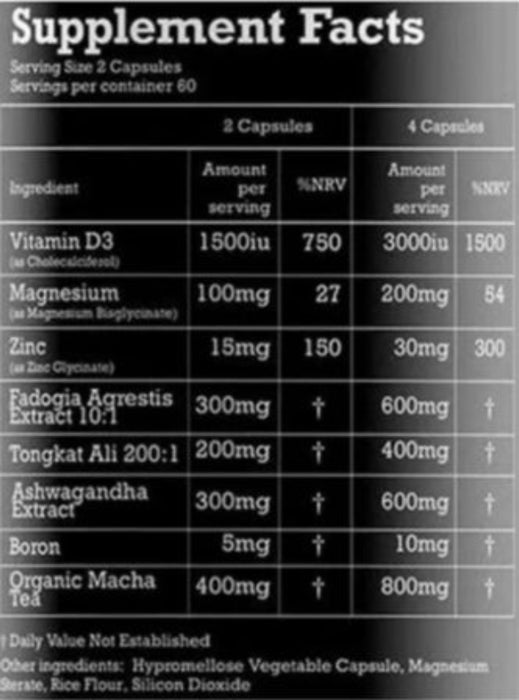 Pharmaqualität TEST 120 Kapseln