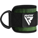 RDX Gym Ankle Pro A4 Pair Army Green - Army Green (Pair) - Ankle Straps