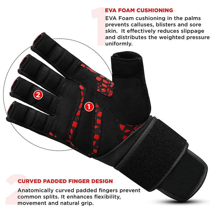 RDX Gym Glove Micro Plus Weight Lifting Gloves