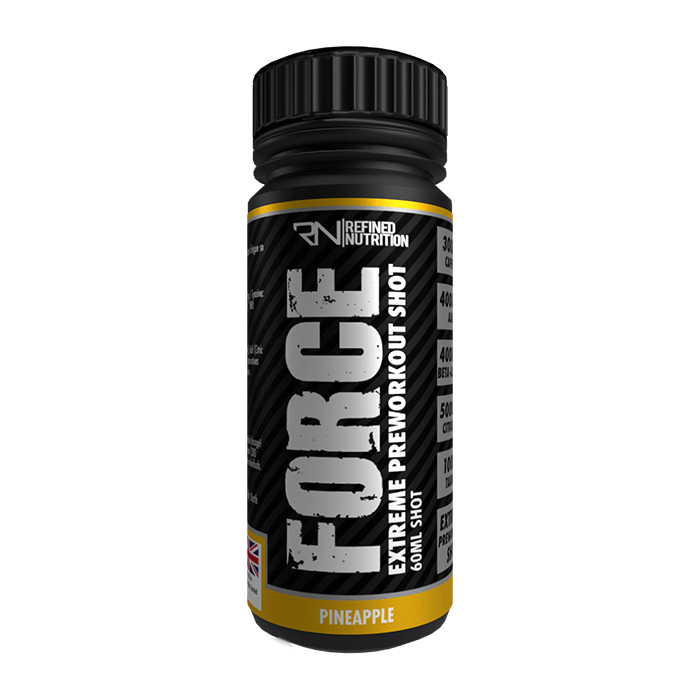 Refined Nutrition FORCE Pre-Workout Shots 12 x 60ml