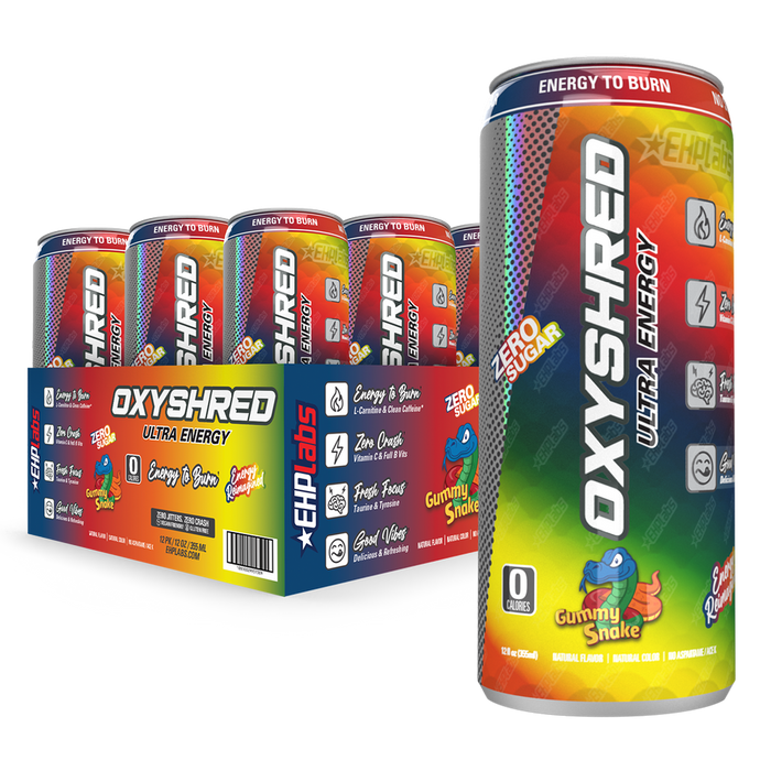 EHP Labs OxyShred Ultra Energy Drink RTD 12x355ml