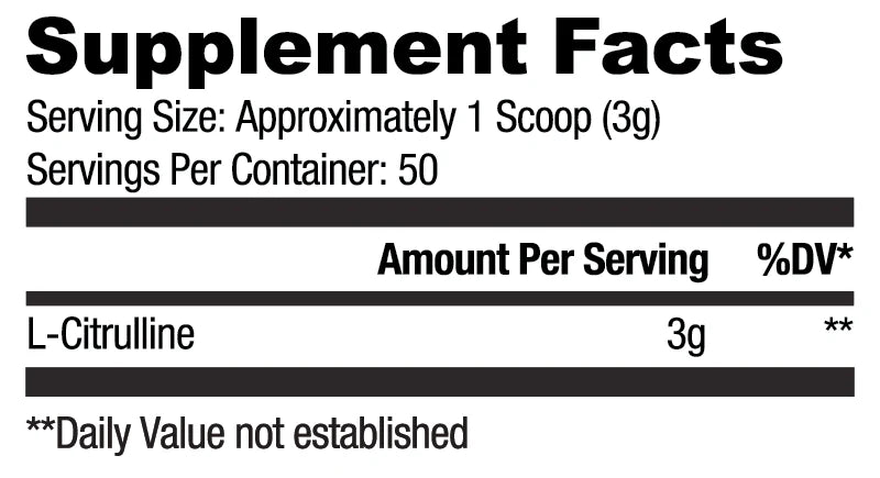RYSE L-Citrulline Element Series 150g